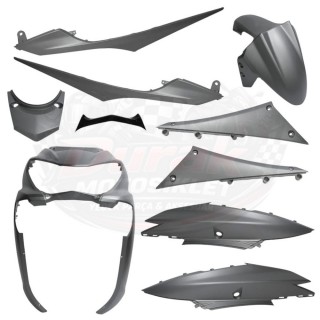 Rks Newlight 125 cc Kaporta Seti Gri 10 Parça