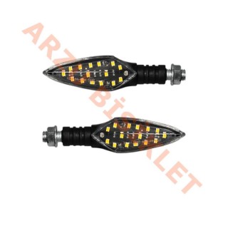 Led Sinyal Kuba Tipi Sarı 2'li