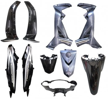 YAMAHA CRYPTON C8 KAPORTA SETİ SİYAH 2010-2015
