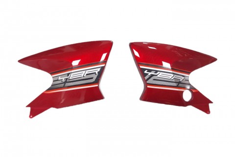 YBR 125 ESD YAN KAPAK KIRMIZI OEM.